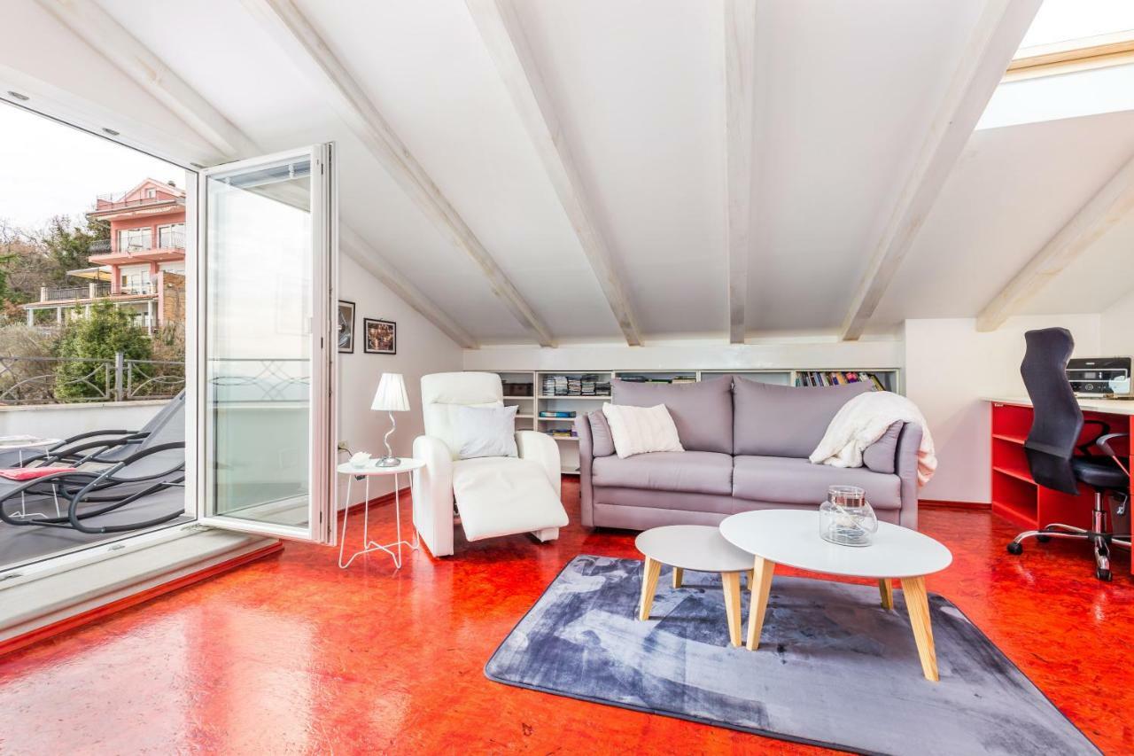 Apartamento Luxury Penthouse Prestige Near The Sea Opatija Exterior foto